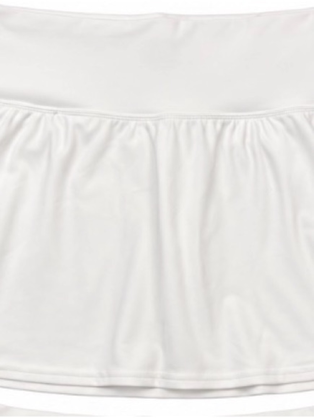 Lululemon White Tennis Skirt/Skort – Women’s Size 8 – Built-In Shorts